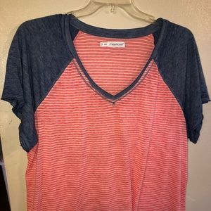 Maurice’s size 3 tee worn one time.